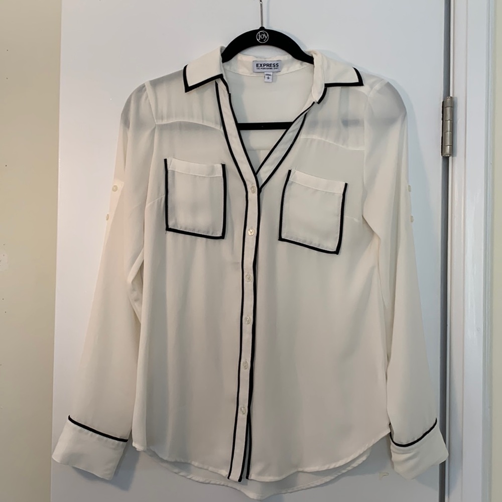 Express Work Top / Blouse / Button Down